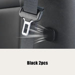 Magnetic Car Seat Belt Holder Clip Leather Seatbelt Stopper additional angle
