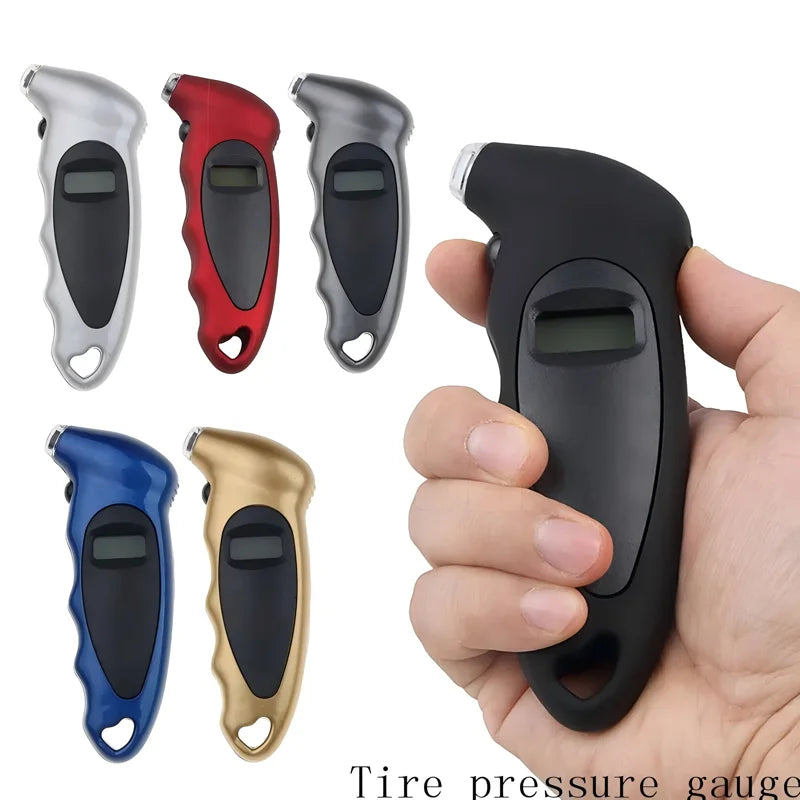 Digital Tire Pressure Gauge with LCD Display | 4-Unit Car Tire Tester