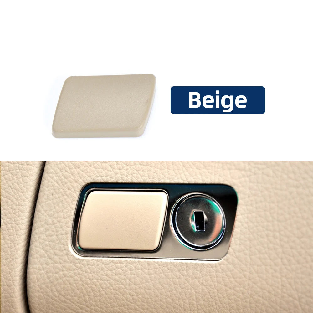 Switch Button Cover For Mercedes W221 LHD Car Glove Box Switch Cover Toolbox Lid Lock Fo detail view