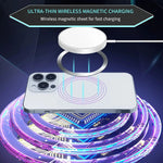 2024 Stainless Steel Universal Magnetic Metal Plate Ring For Magsafe Wireless Charger Ir detail view