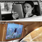 Universal Car Sun Visor Tablet Phone Holder Bracket lifestyle view