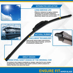 Xukey Front Windscreen Wiper Blades Set for Renault Grand Scenic / Scenic 2 II 2003 2 lifestyle view