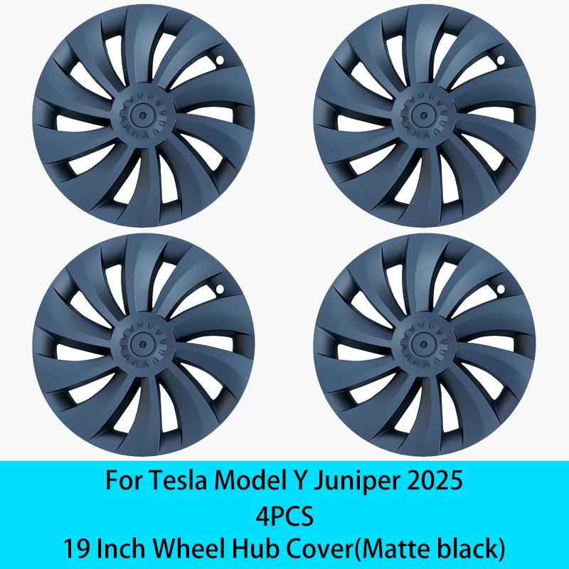 19 Inch Hub Cap Set for Tesla Model Y Juniper 2025+ | 4PCS Wheel Cover alternate view