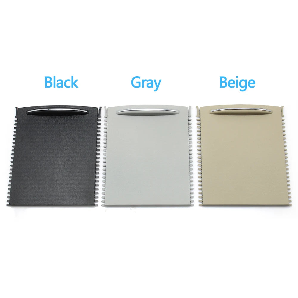 Car Center Console Sliding Shutter Cup Holder Water Cup Holder Panel Roller Cover For Mercedes Benz  C Class W203 2000-2007