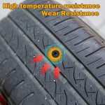 Universal Vacuum Tyre Repair Nail Kit Tubeless Tire Puncture Screw Fix Car Motorcycle close-up view