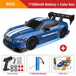 RC Drift Car 4WD Remote Control High Speed Racing Vehicle with LED Lights 2.4GHz Radio close-up view