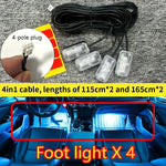 For Audi TT 8J/8S 22in1 RGB Car Interior Ambient Lights | Acrylic Hidden Strip Decorat close-up view