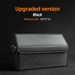 Car Trunk Organizer – Large Capacity Suede Foldable Storage Box (3 Sizes, 10 Colors additional angle