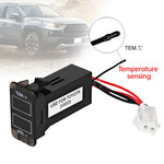 Universal LED Digital Voltmeter Gauge Car Thermometer | Voltage and Temperature Dual alternate view