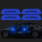 4PCS Reflective Car Door Sticker Safety Opening Warning Reflector Tape Decal Car Exte lifestyle view
