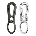 Zinc Alloy Car Key Ring Anti-Lost Keychain