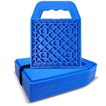 4 Pack Camper RV Leveling Stabilizer Jack Pads with Handle Support Blocks for Travel Tra detail view