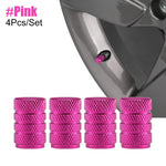 Aluminum Tire Valve Caps | Dustproof Universal Stem Covers for Cars, Bikes, Trucks, Mo close-up view