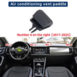 Car Front Rear Air Conditioning Outlet AC Vent Tab Clip For Skoda Kodiaq Karoq 56G819701 56G819702 56G820951 56G820952