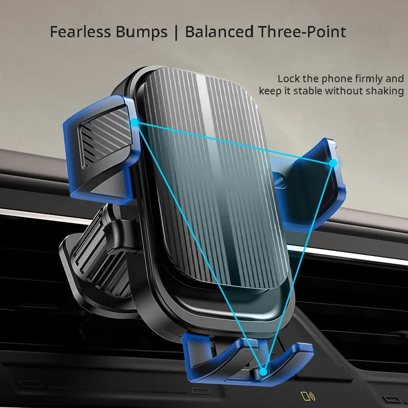 Flexible Car Phone Holder for Air Vent, Universal Phone Mount detail view