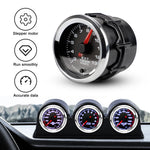 12V 52mm 7-Color Car Gauge Set | Universal Multi-Function Gauge for Boost, Temperature close-up view
