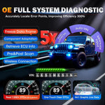 Autel MaxiCOM MK900 BT MK900BT 8 Inch Car Diagnostic Tools 40+ Services CAN FD DOIP additional angle