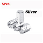 Aluminum Alloy Tire Valve Caps | 5 or 10 Pack Waterproof Dustproof Stem Covers lifestyle view