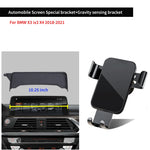 Car Phone Holder Screen Mount Dedicated Base In Car Mobile Support For BMW X3 ix3 X4 G01 G02 Portable Navigation Phone Holder