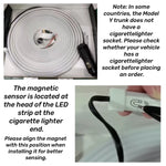 After Trunk Light for Tesla Model Y 2020-2025 | Bright LED Silicone Lamp with Magne additional angle