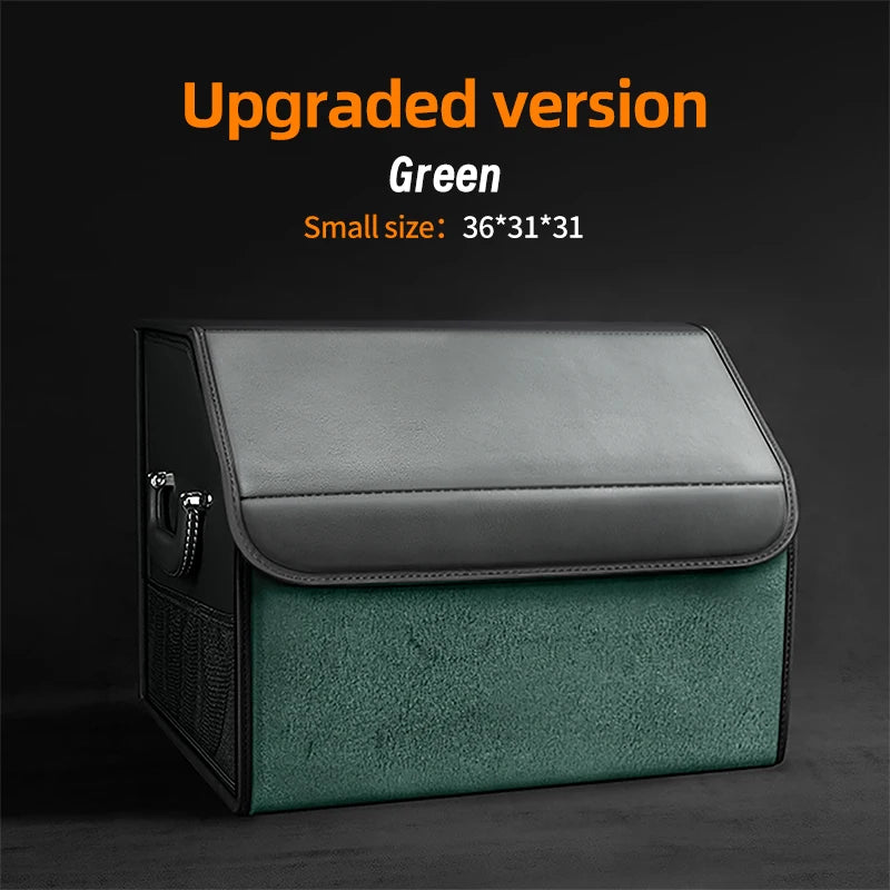 Car Trunk Organizer – Large Capacity Suede Foldable Storage Box (3 Sizes, 10 Colors) lifestyle view