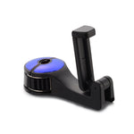 2 in 1 Car Headrest Hook Phone Holder Hanger
