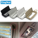 Car Sun Shade Visor Makeup Cosmetic Mirror Cover For Benz A B S C E GLC GLA Class W176 W246 W222 W205 W213 W238 W253 W156 W117