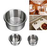 68/85/90mm Stainless Steel Marine Boat RV Cup Holder | Universal Rustproof Drink Bottle Holder