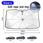 2025 Car Windshield Sun Shade Foldable Umbrella Front Window Cover