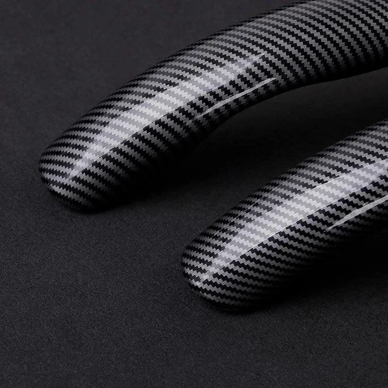 For Genesis G60 G70 G80 G90 GV60 GV70 GV80 GV90 GV100 Car Carbon Fiber Texture Steering detail view