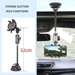 Car Phone Mount Video Recording | Universal Magic Arm Suction Holder for Windshield V alternate view