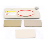 For  Honda CRV 2007-2017 Sun Visor with Makeup Mirror Flip Cover Sunshade Mirror Cover Car Accessory