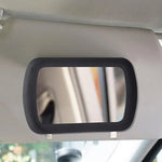 Clip-On Car Sun Visor Vanity Mirror, Practical Makeup Mirror for Passenger Side Shade Visor
