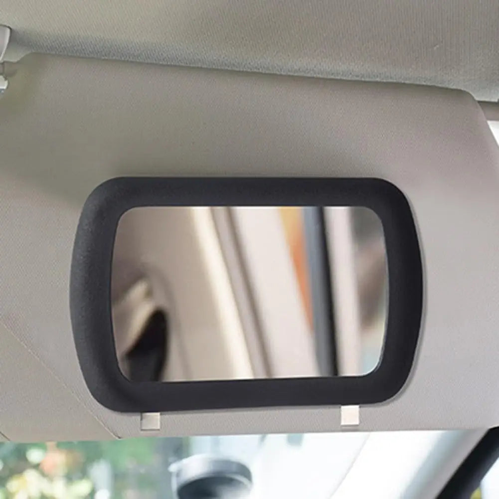 Clip-On Car Sun Visor Vanity Mirror, Practical Makeup Mirror for Passenger Side Shade Visor