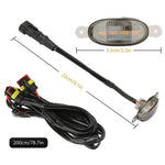 Universal LED Car Front Grille Lights | Eagle Eye Lamp with Harness for Pickup, Off-R lifestyle view