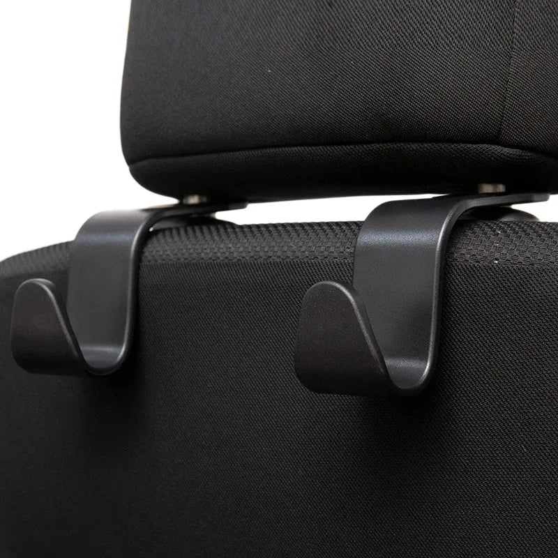 2/4/8 PCS Car Seat Back Hook Universal Car Single Hook Hanger Headrest Storage Hanger Cl detail view