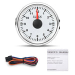 52mm Waterproof Clock Gauge 0-12 Hours | Red Blue White Backlight Hourmeter for Car T lifestyle view