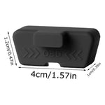 Silicone Car OBD Port Cover Waterproof Rust-proof OBD Port Lock Protective Sleeve Dus lifestyle view