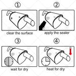High Temperature Sealant | Car Exhaust Pipe Repair Kit lifestyle view