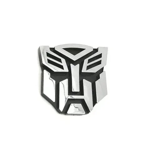 Transformers 3D Car Stickers Autobots Decepticons Logo Badge alternate view