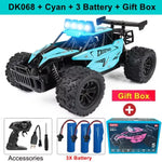 Oike RC Car 1:16 Model With LED Lights Radio Off-road Remote Control Climbing Vehicle alternate view