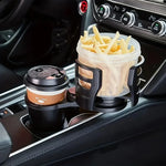 Car Cup Holder Expander | Adjustable Dual Cup Holder with Phone Holder and Aromathera alternate view