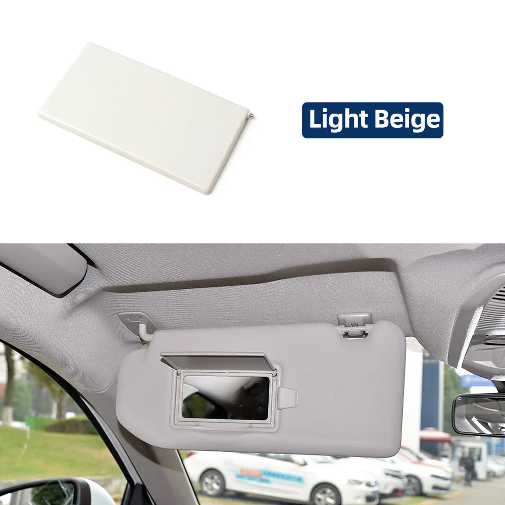 Car  Vanity Mirror Cover Car Sun Visor Cover For Peugeot 408 508 308S  4008 3008  Citroen C4L  C-Triomphe  C5 Aircross C-Quatre