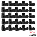 Plastic Tire Valve Caps with Built-in Valve Core Remover | Universal Stem Covers for Car detail view