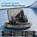 Lcars New Car Phone Holder, 360-Degree Rotating Adjustable Dashboard Mount, Stable Anti-Slip Support for Phone Navigation and Entertainment