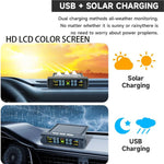 Car Tire Pressure Monitoring System | 4-Sensor TPMS with Solar Display alternate view