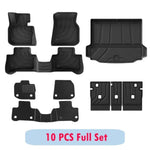 BMW X3 / X4 / iX3 Floor Mats (2018–2024) | All-Weather TPE with Trunk Liner close-up view