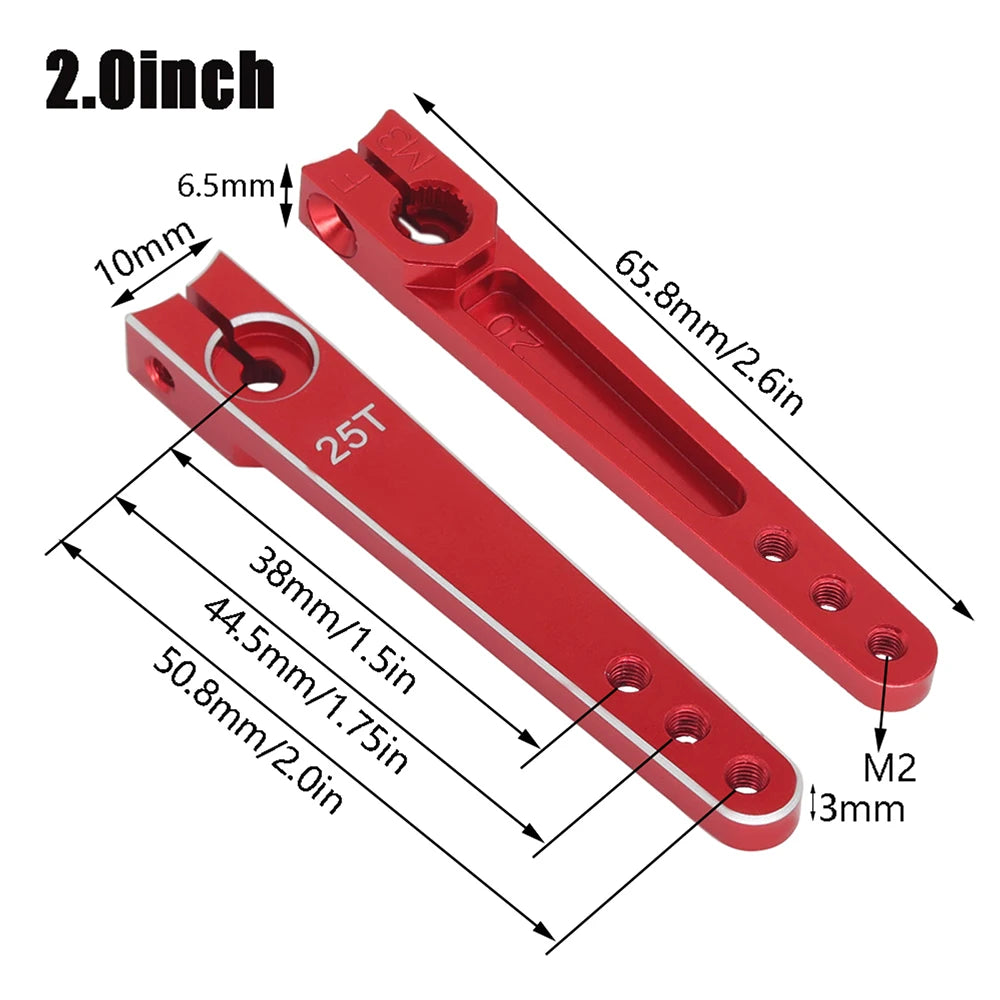Aluminum Servo Horn Arm 25T for RC Crawler Car detail view
