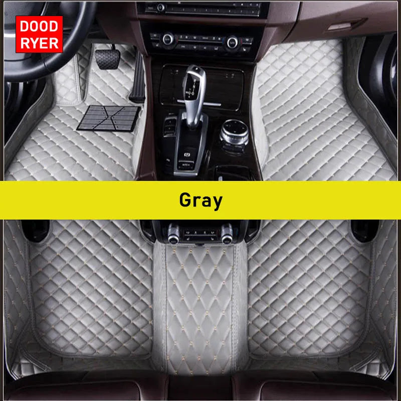 DOODRYER Custom Car Floor Mats For Landrover Freelander LR2 LR1 Auto Carpets Foot Coche Accessorie