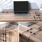 Car Cable Clamp Accessories Guiding Line Self-adhesive Line Management Clips Wiring W alternate view